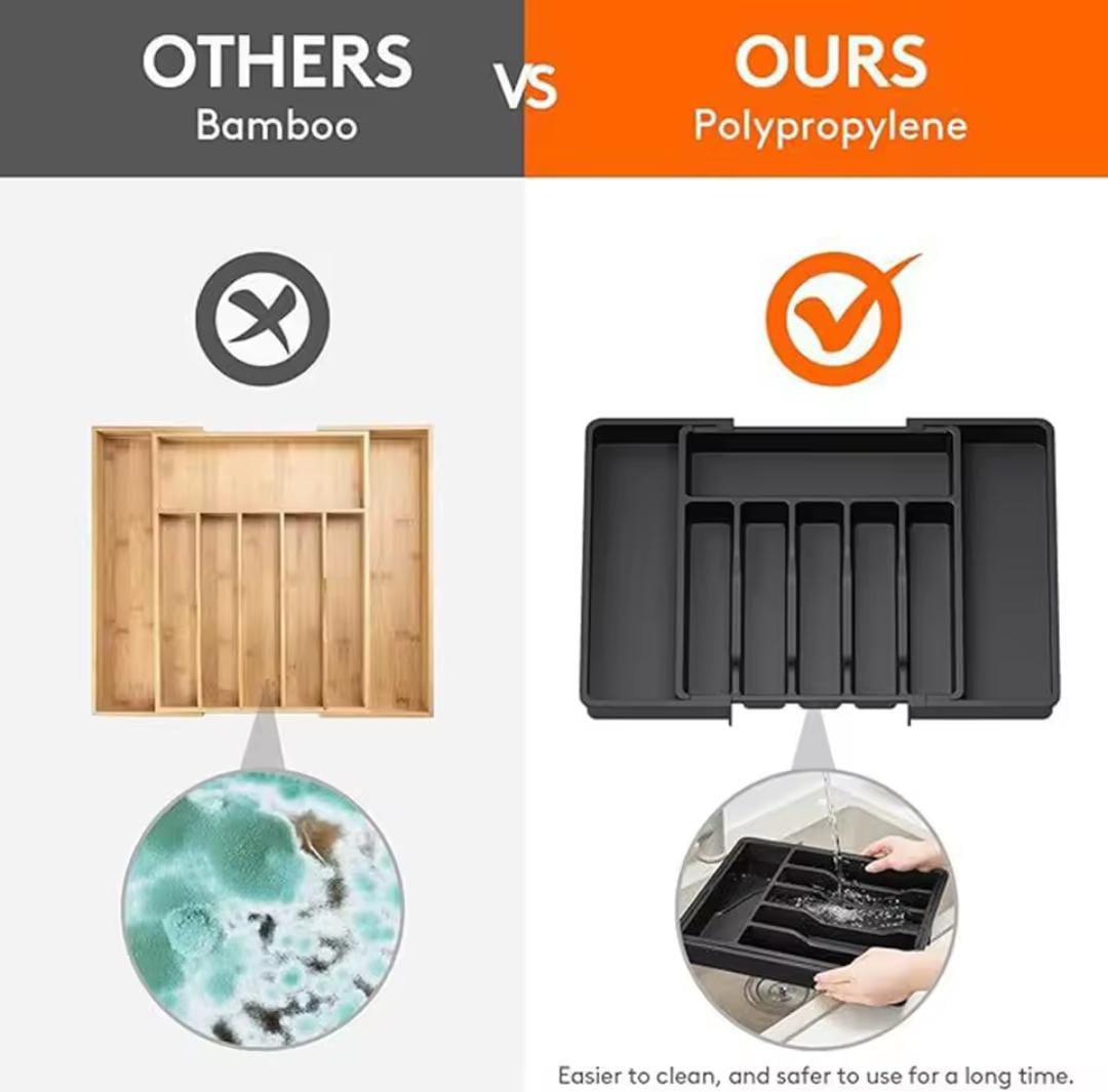 Expandable Kitchen Drawer Organizer