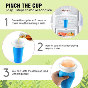 Slushy Cup | Slush Maker | Instant Ice Maker Cup For Summers